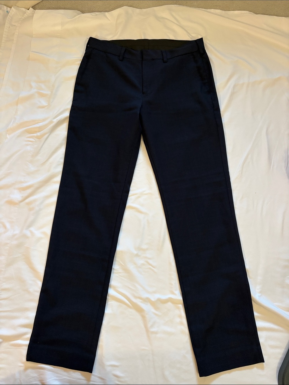 Louis Raphael Navy Men's Dress Pants - Slim Tailored